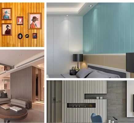 لوح حائط WPC مقاوم للماء للديكور الداخلي سهل التركيب والصيانة