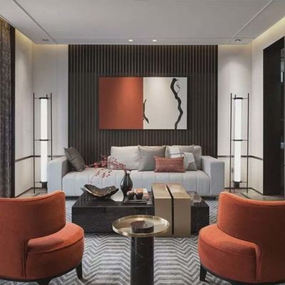 High-Quality Commercial WPC 3D Wall Panels PVC Fluted Wall Cladding for Interior Walls