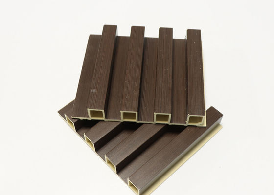 Easy to Install DIY Indoor WPC Wall Panel Interlocking Wall Decoration  Cladding