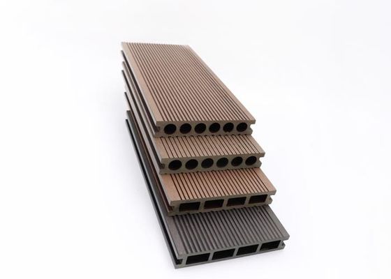 140x25mm Co النتوء WPC التزيين الأرضيات الخشبية البلاستيكية المركبة المعاد تدويرها
