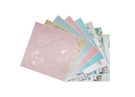 الأبيض PE لوحات الحائط 3d الطوب ملصقات رغوة خلفيات للديكور المنزل