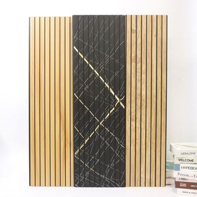 لوح حائط مضلع من البولي فينيل كلوريد مقاوم للماء، لوح من البولي فينيل كلوريد، تكسية جدران من البولي فينيل كلوريد لغرفة المعيشة وغرفة النوم والاستخدام التجاري، لوح حائط من البولي فينيل كلوريد