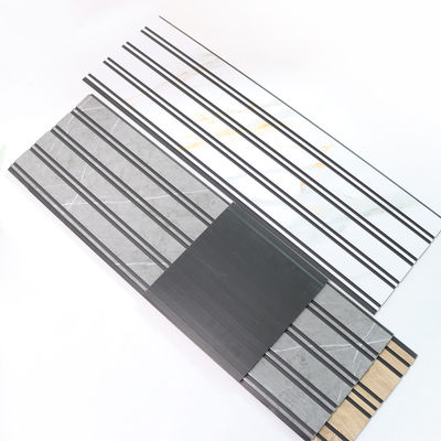 لوحة سقف PVC مع نظام مقطع مخفي للجدار لوحة جدارية غير منسقة نظام جدار سريع التثبيت توفير الوقت والتكلفة