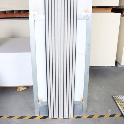لوحة سقف PVC مع نظام مقطع مخفي للجدار لوحة جدارية غير منسقة نظام جدار سريع التثبيت توفير الوقت والتكلفة