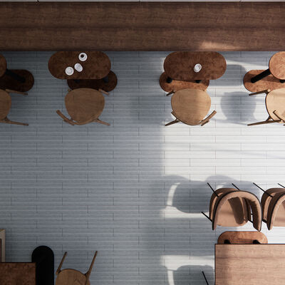 فيلم أرضي زينة سهل التركيب والإزالة بأنماط واقعية