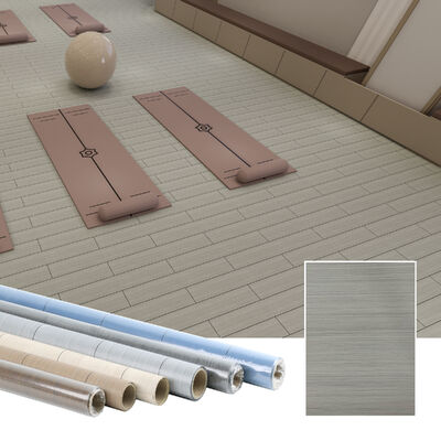 ملصق أرضية الفينيل ذاتية الارتباط المتميز مع أنماط الخشب أو البلاط الواقعية لتحديث ديكور المنزل السريع والسهل