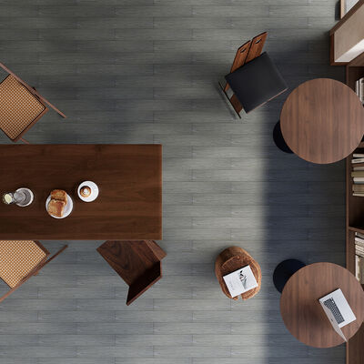 ملصق أرضية الفينيل ذاتية الارتباط المتميز مع أنماط الخشب أو البلاط الواقعية لتحديث ديكور المنزل السريع والسهل