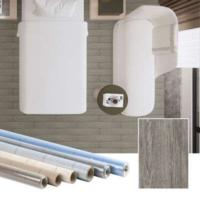 لمسة ناعمة مريحة ملصقات الأرضية الملصقة الذاتية تحت القدم الزخرفية