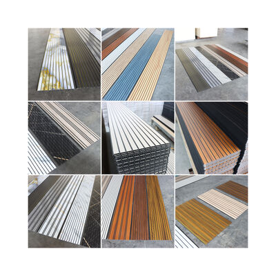 ألواح جدارية PVC مضلعة مقاومة للرطوبة والعفن تستخدم في المطاعم والمستشفيات والمختبرات