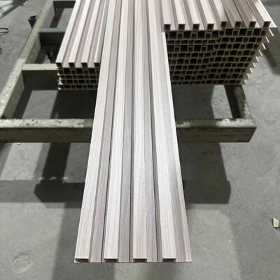 High-Quality Commercial WPC 3D Wall Panels PVC Fluted Wall Cladding for Interior Walls