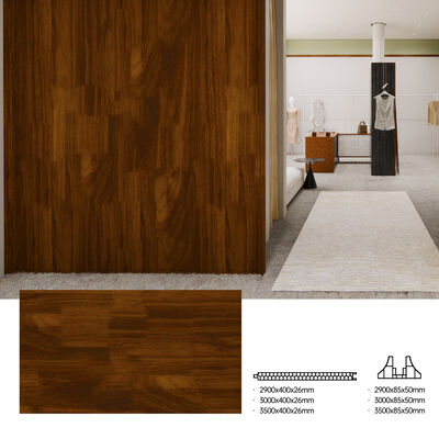 لوحة حائط مقسمة من مادة PVC سهلة التركيب لوحة زخرفية للمقسم الداخلي لفصل الغرفة