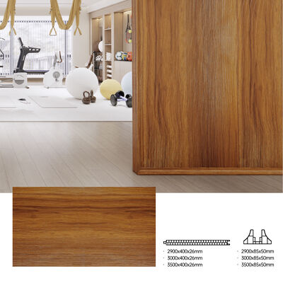 مائة مقاومة للنار مقاومة للرطوبة لوحة حائط PVC للديكور الداخلي للمكاتب