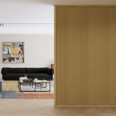 مائة مقاومة للنار مقاومة للرطوبة لوحة حائط PVC للديكور الداخلي للمكاتب