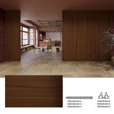 لوح حائط PVC خفيف الوزن مقاوم للماء ومقاوم للحريق لتقسيم مساحات المكاتب