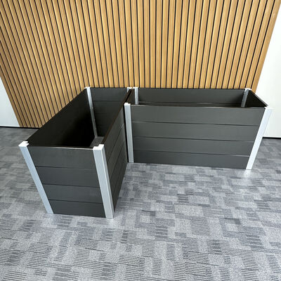 صندوق زرع سرير الحديقة الكبير المرتفع للحديقة الخضراء الزهرة العشبية في الهواء الطلق