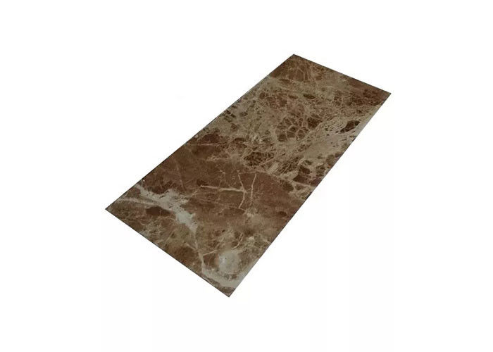 1220x2800mm بولي كلوريد الفينيل ورقة الرخام الداخلية عالية لامعة للحمام