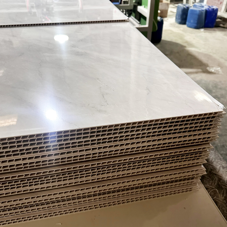 ألواح حمام بلاستيكية من الرخام الصديقة للبيئة للجدران الداخلية فيلا شقة حمام مقاوم للماء