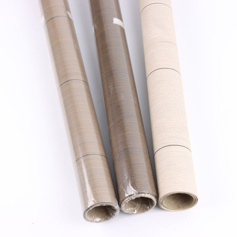 المقاومة للانزلاق 0.3 ملم PVC الفينيل الأرضية لفة سطح الأرضية الديكال سهلة التنظيف والصيانة