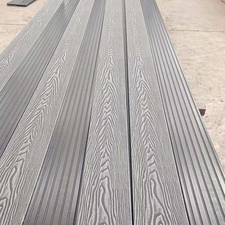 مريحة لتثبيت Piso Deck WPC Decking WPC 40x40 بلاط الأرضيات للتزيين في الفناء