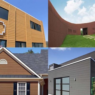 HDPE الخارجي WPC لوحة الحائط للماء WPC الجدار الكسوة 219x26mm