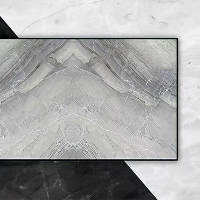 لوح الرخام PVC عالي اللمعان 1220x2440mm 3mm PVC لوحة الحائط