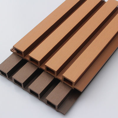 WPC في الهواء الطلق المركب الخارجي لوحات الحائط PVC الخشب لوحة الحائط المشارك مقذوف