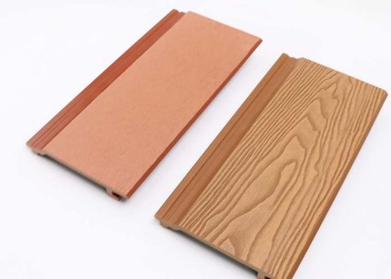 لوحة الحائط WPC الخارجية المقاومة للماء 219x26mm WPC الخارجي لوحة الجدار الكسوة