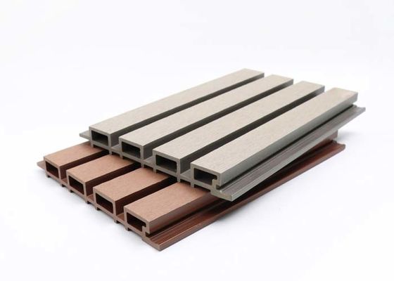 لوحة الحائط WPC الخارجية المقاومة للماء 219x26mm WPC الخارجي لوحة الجدار الكسوة