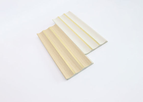 مقاوم للماء 120x12mm PS لوحة الجدار الديكور الداخلي PS الكسوة الجدار محكم
