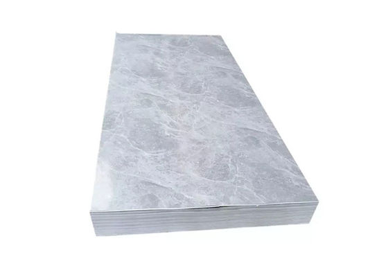 ديكور الجدار الداخلي للماء PVC الأشعة فوق البنفسجية ورقة البلاستيك 1220x2800mm