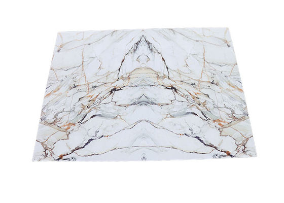 ديكور الجدار الداخلي للماء PVC الأشعة فوق البنفسجية ورقة البلاستيك 1220x2800mm