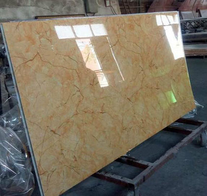 رخام بديل للديكور الداخلي PVC لوح رخام للأشعة فوق البنفسجية 1220x2800x3mm
