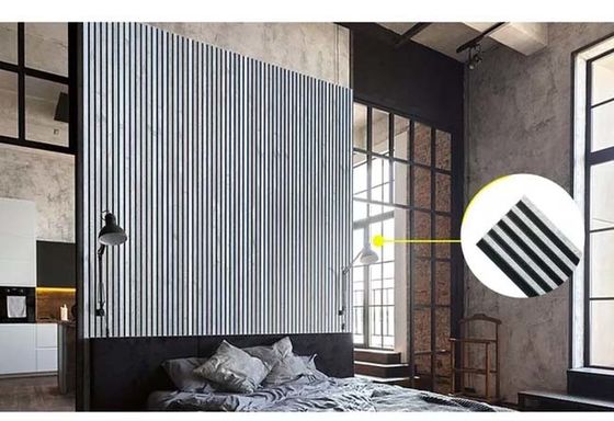 لوحة الحائط الفاخرة البوليسترين فندق تصميم الذهب ورقة الكسوة لوحة الجدار PS