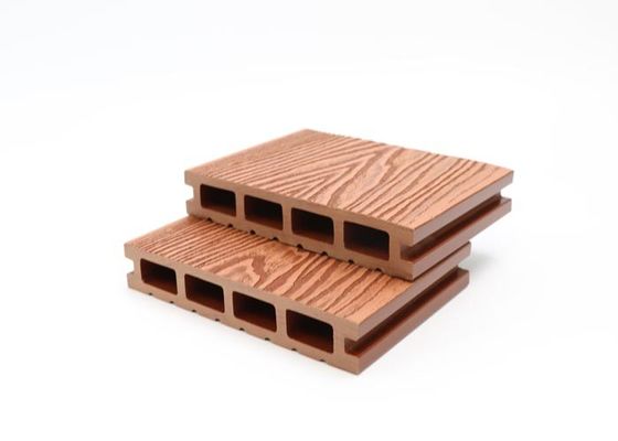 140x25mm لوحات سطح المركب الخشب البلاستيك المركب التزيين للحديقة