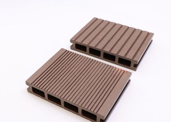 140x25mm لوحات سطح المركب الخشب البلاستيك المركب التزيين للحديقة