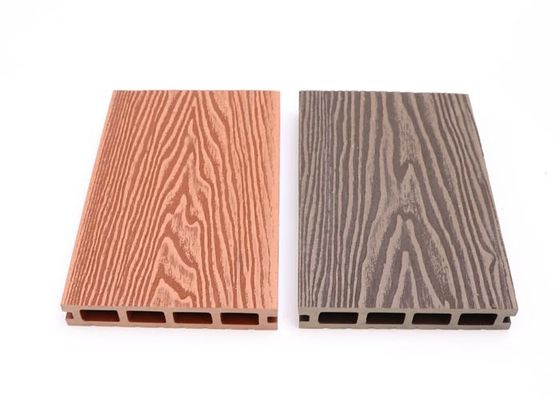 Hide Frame Flooring WPC Decking 18mm سهل التركيب التصميم الحديث