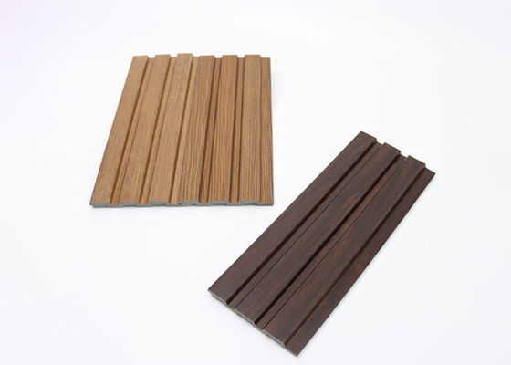 الألواح الداخلية PS Wall Cladding Panel مع خط فضي ذهبي للخلفية 120x12mm