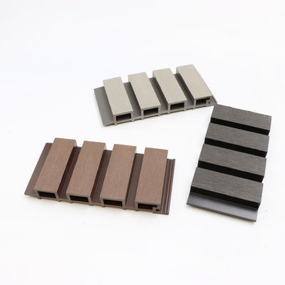 Co النتوء الخارجي 159x10mm الخارجي WPC لوحة الحائط الكسوة لوحة الحائط