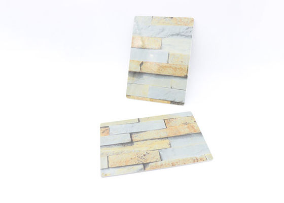1220x2440x3mm بولي كلوريد الفينيل ورقة الرخام للأشعة فوق البنفسجية الرخام البديل الديكور الداخلي