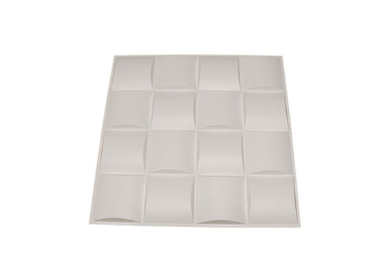 500x500mm لوحات الحائط الزخرفية 3D PVC الرئيسية لوحة الحائط الذهب الماس