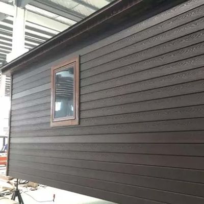 متعددة الألوان HDPE 219x26mm WPC مواد الديكور الخارجي الجدار الكسوة