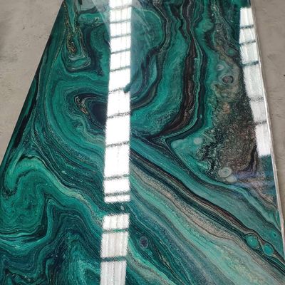 مقاوم للماء 1220x2440 1220x2800 جدار ديكور PVC ورقة تصميم الرخام