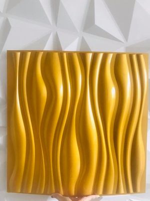 50x50cm لوحات الحائط ثلاثية الأبعاد الزخرفية المنزل الداخلية التصميم الحديث 100٪ بولي كلوريد الفينيل