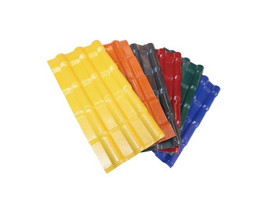صفائح التسقيف البلاستيكية المموجة ASA APVC UPVC PVC