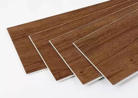 المتشابكة انقر فوق مغلفة البلاستيك SPC PVC الأرضيات مقاومة التآكل للماء