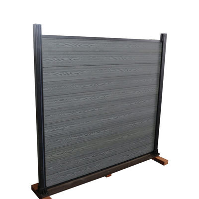 مقاوم للماء WPC Fence Board التثبيت السريع انقر فوق النظام للخارجية