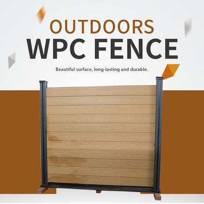 فو DIY WPC البناء المبارزة لوحات للماء