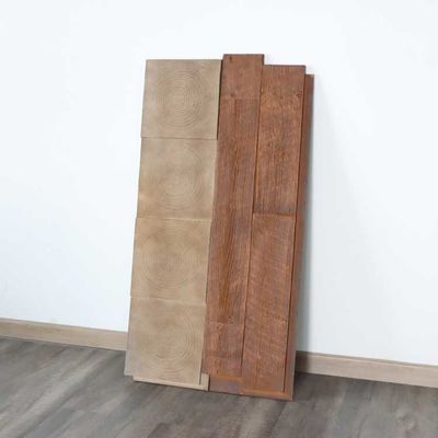لوح سميك من حجر البولي يوريثان سهل التركيب لتزيين الجدران 120 * 60 سم 3 سم
