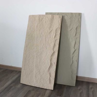 داخلي فاخر بو فو حجر الجدار لوحة مقاوم للماء 3D ديكور 100 مم