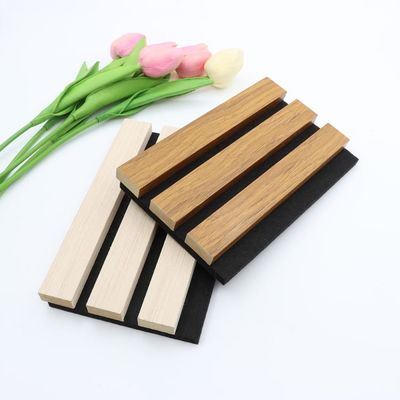 لوحة الحائط الصوتية المخصصة 100 ٪ بوليستر + MDF مع عازل للصوت